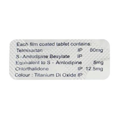 ELDOTEL 80mg Tablet 10's - Hypertension-Ang