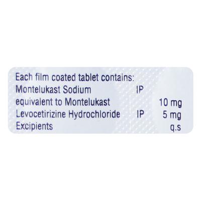 Stonmont LC 10/5mg Tablet 10'S - Allergies-Ant