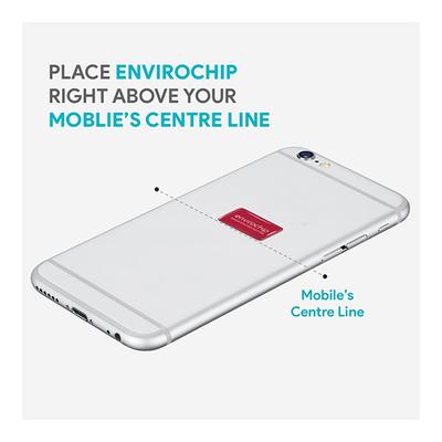 Envirochip Radiation Protection Chip - Mobile (Red) - Health Monitors And Equipment