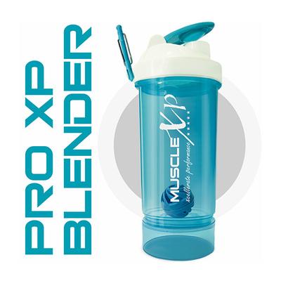 MuscleXP PRO Gym Shaker - Sea Blue 650 ml - Workout Essentials
