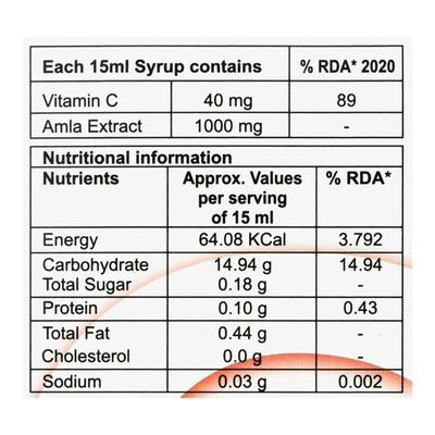 CELIN KID LEMON ORANGE FLAVOUR Syrup 200ml - Supplements-Vam