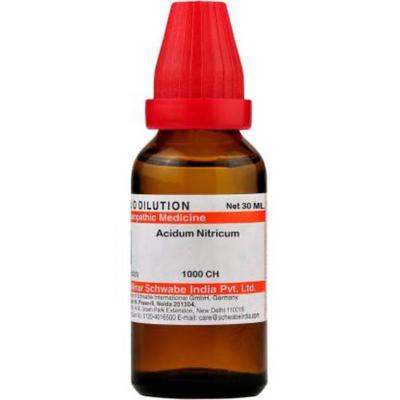 Dr. Willmar Schwabe Acidum Nitricum 1000CH Drops 30 ml - Dilutions