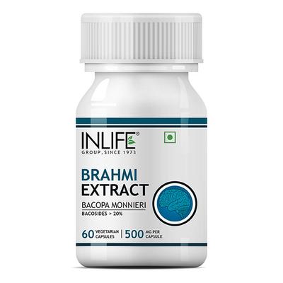 INLIFE Brahmi Extract Capsules 60's - Mental Health