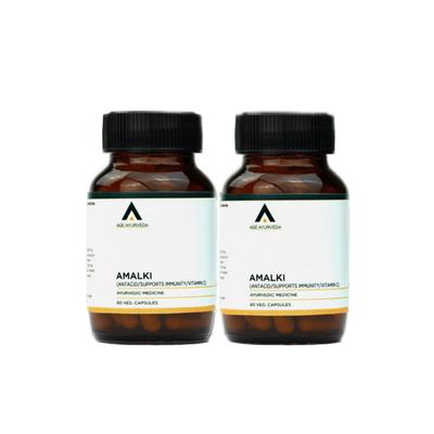 Age Ayurveda Amalki Veg. Capsule (Pack of 2 x 60's) - Pure Herbs