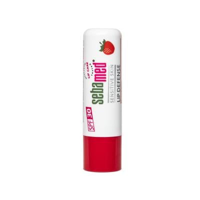 Sebamed Sensitive Skin Lip Defense SPF 30 - Strawberry 4.8 gm - Lip Balms