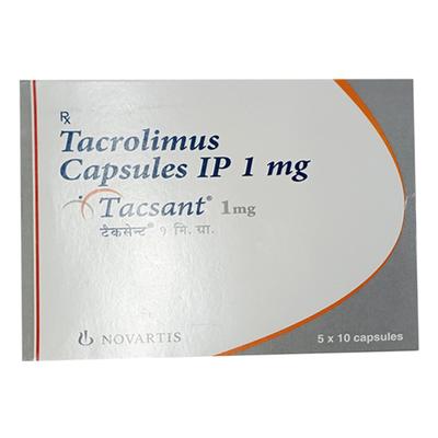 Tacsant 1mg Capsule 5X10'S - Auto Immune Disease-Imm