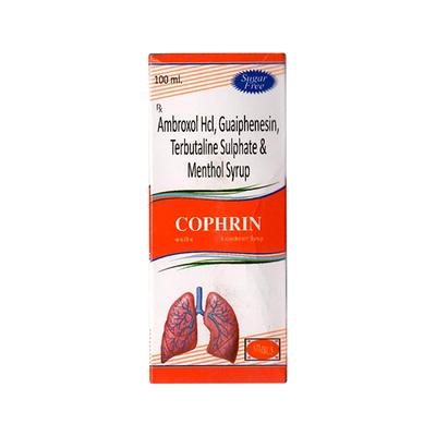 COPHRIN Sugar Free Expectorant Syrup 100ml - Cough And Cold-Cou