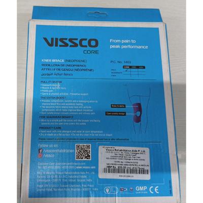Vissco Core Knee Brace (Neoprene) Mild Support (M) 1's - Knee/Leg Supports
