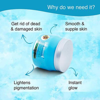 Aryanveda Mixed Fruit Face Scrub - Kiwi & Passion Fruit 400 gm - Face Scrubs