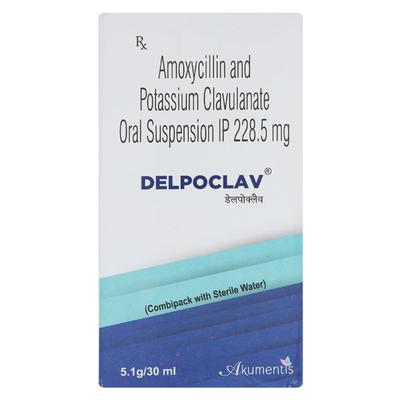 Delpoclav 228.5mg Oral Suspension 30ml - Bacterial Infections-Pen