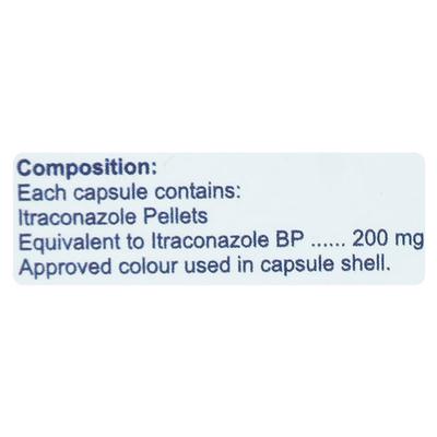 ITRAVEG 200 Capsule 4's - Fungal Infections-Anf