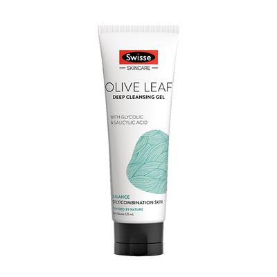 Swisse Skincare Olive Leaf Deep Cleansing Gel 125 ml - Scrubs & Exfoliants