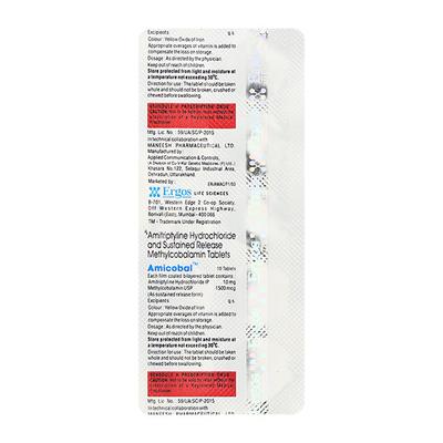 Amicobal Tablet 10'S - Neuropathic Pain-Dru