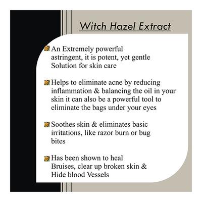 Avnii Witch Hazel Extract Liquid 100 ml - Lotions & Creams