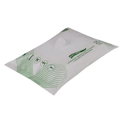 Goree Refreshing Facial Wipes - Avocado 25's - Facial Wipes & Tissues