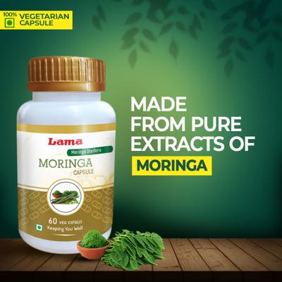 Lama Moringa Capsules 60's - Speciality Medicines