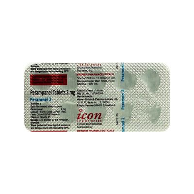 PERAMNEL 2 Tablet 10's - Epilepsy/Convulsion-Ant