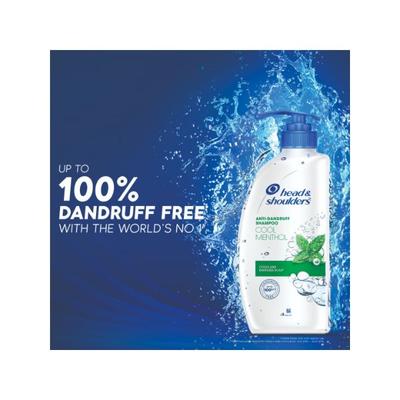 Head & Shoulders Anti-Dandruff Shampoo - Cool Menthol 650 ml - Shampoos