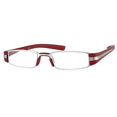 Klar Eye Premium K-4011 Reading Glass - Burgundy, 1.75 Power - Men Eyeglasses
