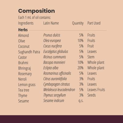 Balance Ayurveda The Balance Hair Oil 100 ml - Personal Care (Ayush)