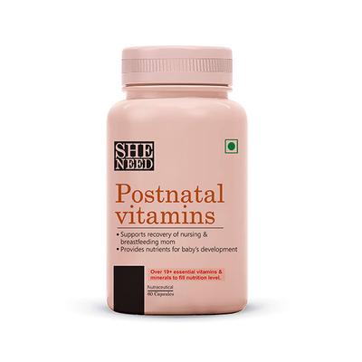 She Need Post Natal Vitamins Capsule 60's - Multi-Vitamins