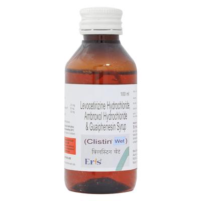 Clistin Wet Syrup 100ml - Cough And Cold-Cou