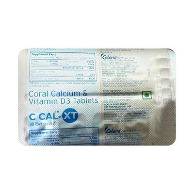 C CAL XT Tablet 10's - Supplements-Cal
