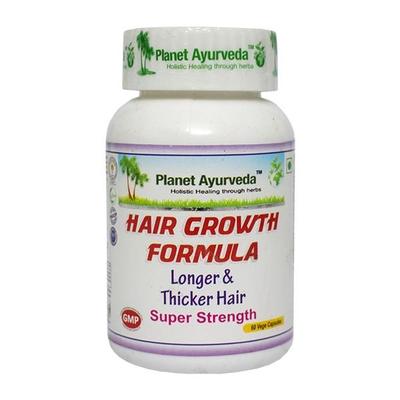 Planet Ayurveda Hair Growth Formula Capsules 60's - Health Products