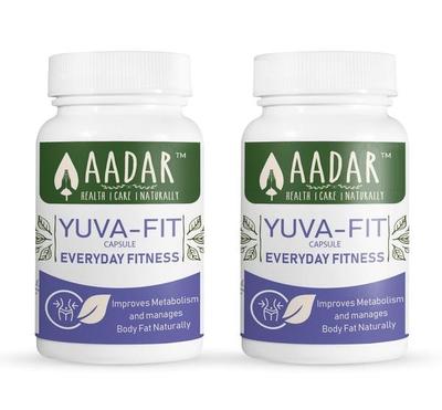 aadar yuva-fit capsules (pack of 2 x 120's) + Free 50 ml Hand Sanitizer - Hand Sanitizer