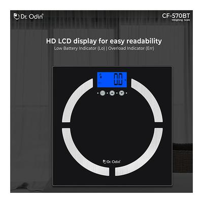 Dr. Odin Body Fat Analyzer - Black (CF-570BT) - Weighing Scale