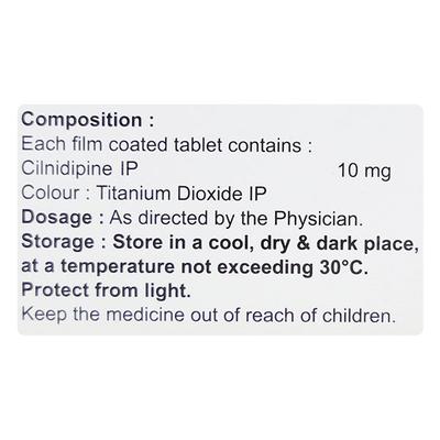 Cilzen 10mg Tablet 10'S - Hypertension-Cal