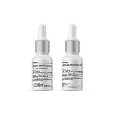 CGG Cosmetics Pigmented Dull Skin Combo (Vitamin C Serum 10 ml + Hyaluronic Acid Serum 10 ml) - Face Serum