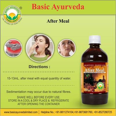 Basic Ayurveda After Meal Syrup 450 ml - Speciality Medicines