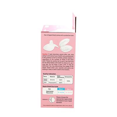 Pigeon Natural Feel Nipple Shield (13 - 16mm Size 2) 2's - Breast Pads & Shields