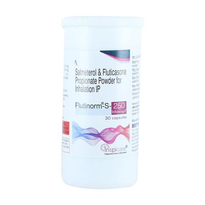 FLUTINORM S 250 Inhalation Capsule 30's - Asthma/COPD-Ast