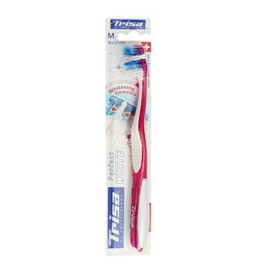 Trisa Perfect White Medium Toothbrush 1's - Baby Oral Care