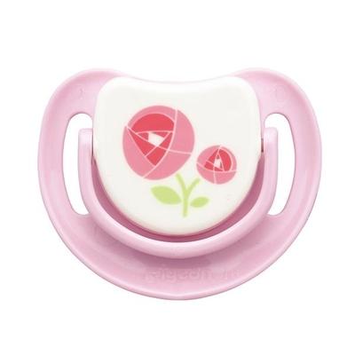 Pigeon Silicone Pacifier Step 1 - Red Rose - Pacifiers & Teethers