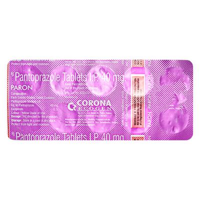 PARON 40mg Tablet 10's - Ulcer/Reflux/Flatulence-Aaa