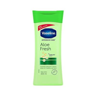 Vaseline Intensive Care Aloe Fresh Body Lotion 200 ml - Lotions & Creams