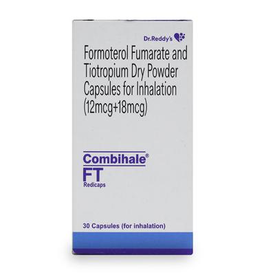 Combihale FT 12/18Mcg Redicaps 30's - Asthma/COPD-Ast