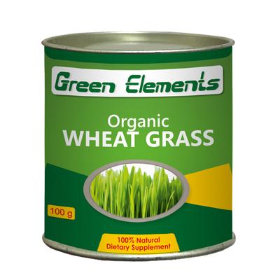 Green Elements Organic Wheat Grass Powder 100 gm - Herbal Dietary Supplement