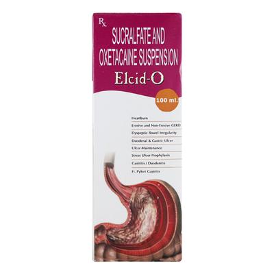 ELCID O Suspension 100ml - Ulcer/Reflux/Flatulence-Aaa
