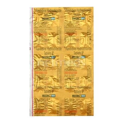 Histac 300mg Tablet 20'S - Ulcer/Reflux/Flatulence-Aaa