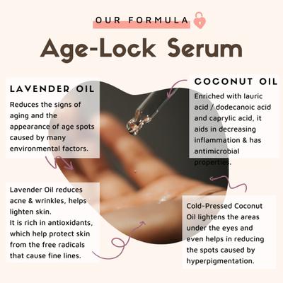 Essentia Extracts Age Lock Face Serum - Lavender 15 ml - Face Serum