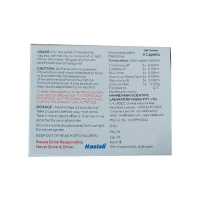 Haslab GoParty Caplet 4's - Speciality Medicine