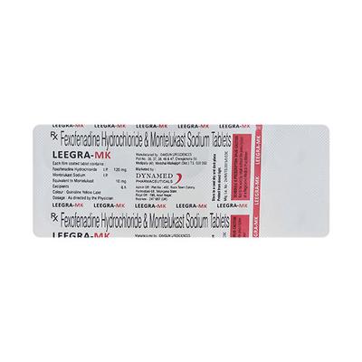 LEEGRA MK Tablet 10's - Allergies-Ant