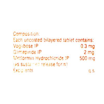 Trivoglicad 2mg Tablet 10'S - Diabetes-Ant