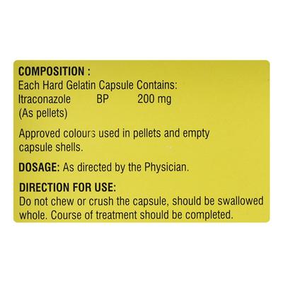 AXTRA 200 Capsule 10's - Fungal Infections-Anf