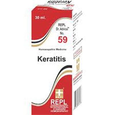 Repl Dr. Advice No.59 Keratitis Drops 30 ml - Homeopathic Drops