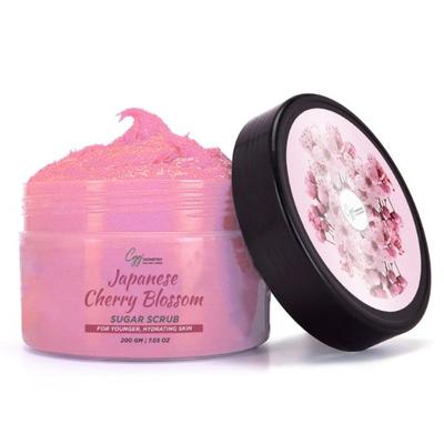 CGG Cosmetics Sugar Body Scrub - Japanese Cherry Blossom 200 gm - Scrubs & Exfoliants
